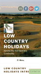 Mobile Screenshot of lowcountryholidays.com